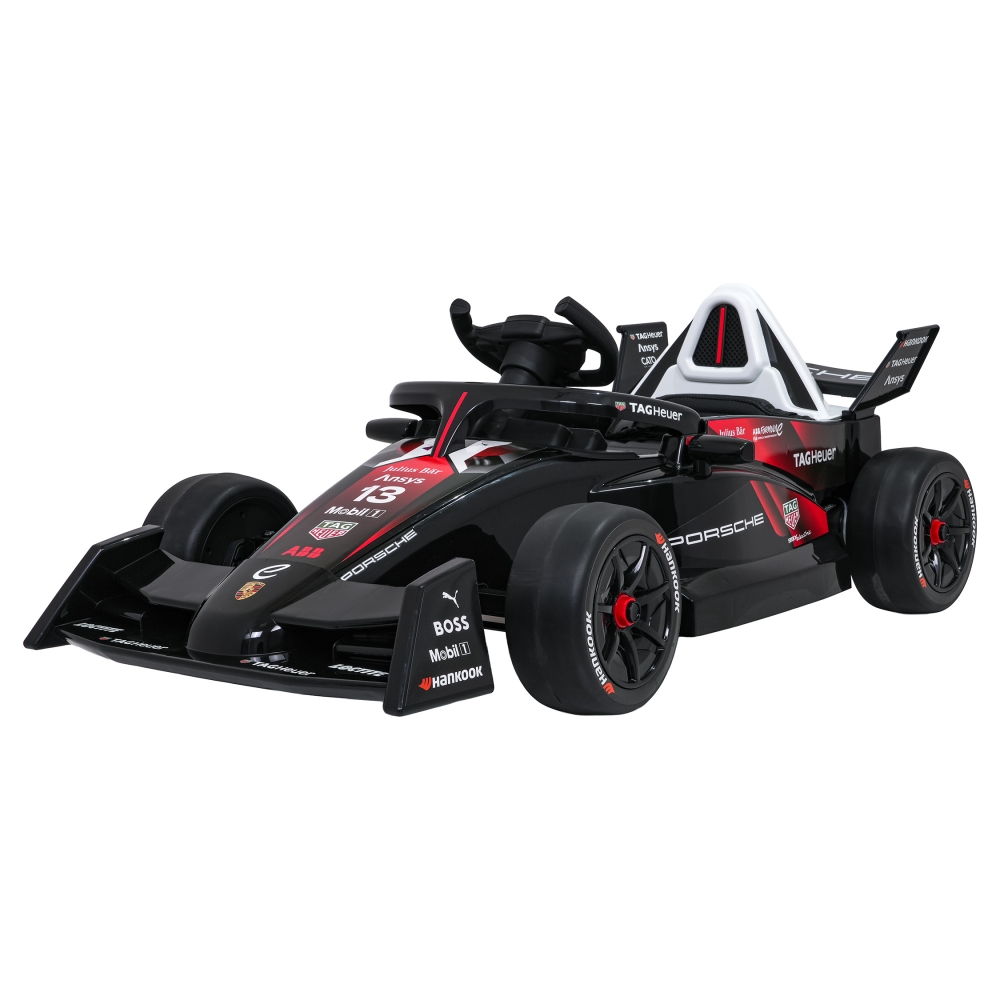 Elektromobilis Porsche Formula E, Red-Elektromobiliai vaikams, Mašinos-e-vaikas