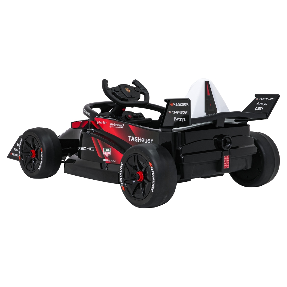 Elektromobilis Porsche Formula E, Red-Elektromobiliai vaikams, Mašinos-e-vaikas