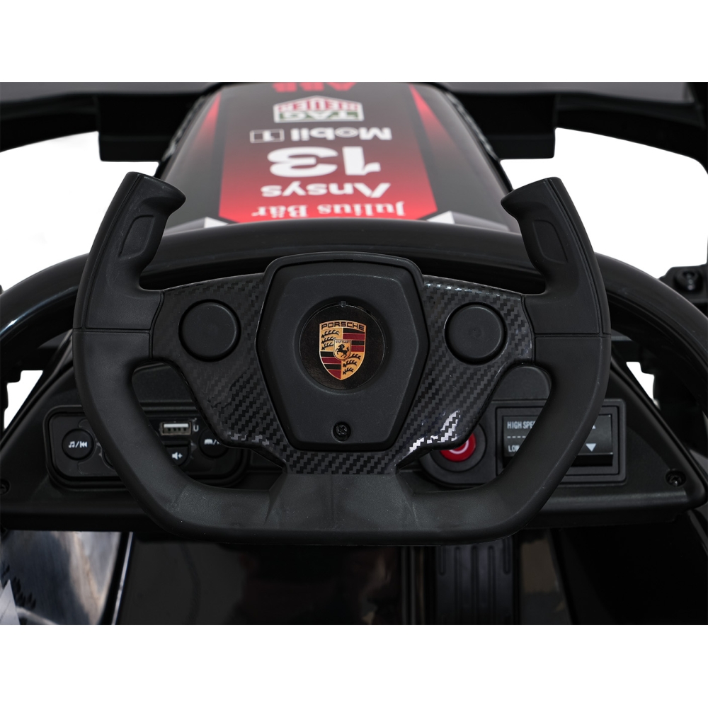 Elektromobilis Porsche Formula E, Red-Elektromobiliai vaikams, Mašinos-e-vaikas