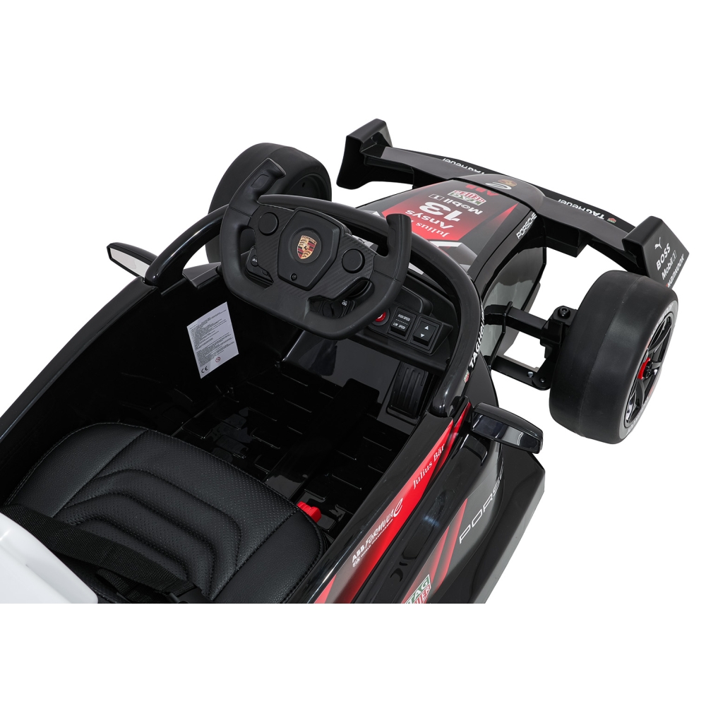 Elektromobilis Porsche Formula E, Red-Elektromobiliai vaikams, Mašinos-e-vaikas