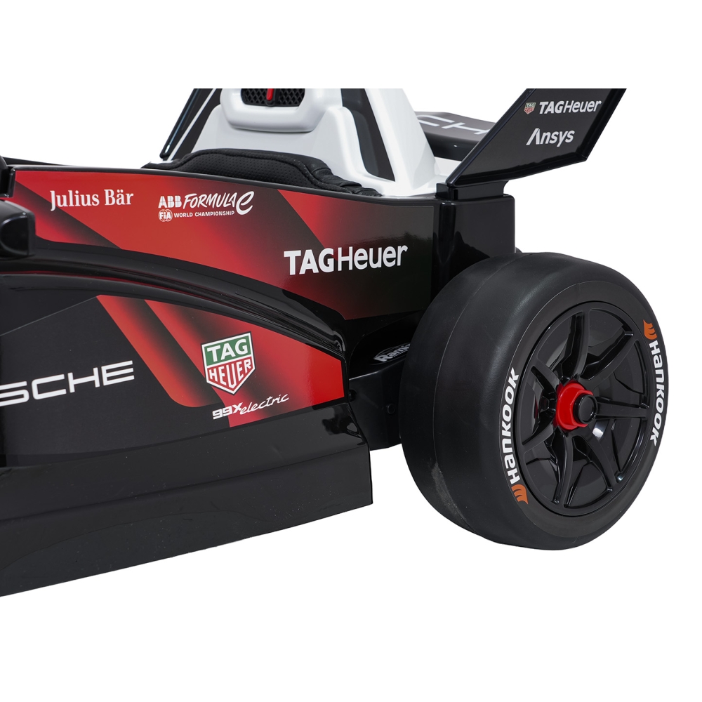 Elektromobilis Porsche Formula E, Red-Elektromobiliai vaikams, Mašinos-e-vaikas