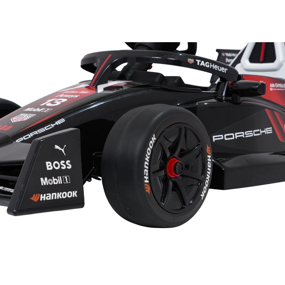 Elektromobilis Porsche Formula E, Red-Elektromobiliai vaikams, Mašinos-e-vaikas