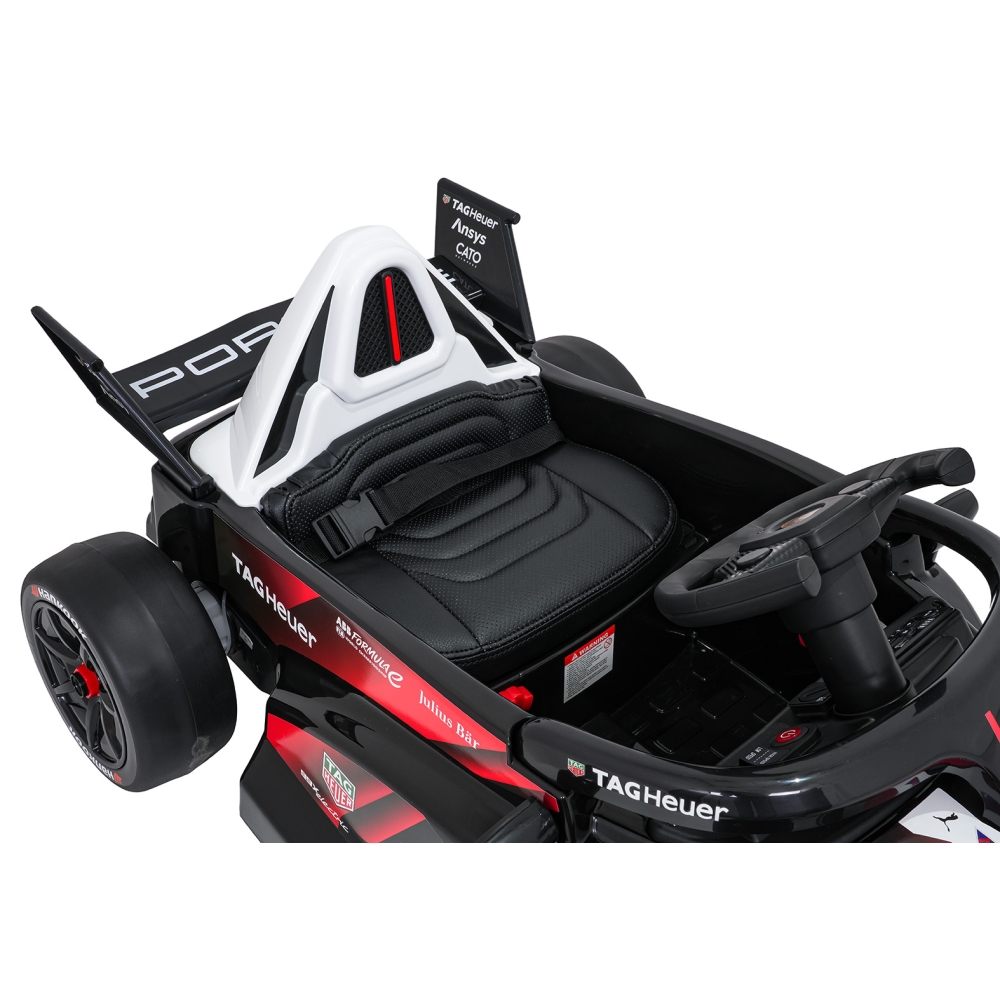Elektromobilis Porsche Formula E, Red-Elektromobiliai vaikams, Mašinos-e-vaikas