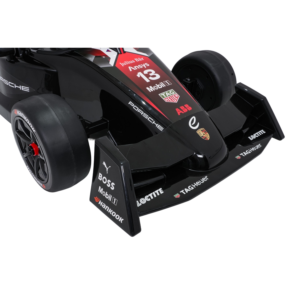 Elektromobilis Porsche Formula E, Red-Elektromobiliai vaikams, Mašinos-e-vaikas