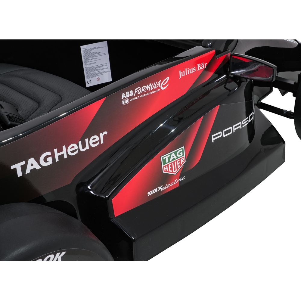 Elektromobilis Porsche Formula E, Red-Elektromobiliai vaikams, Mašinos-e-vaikas
