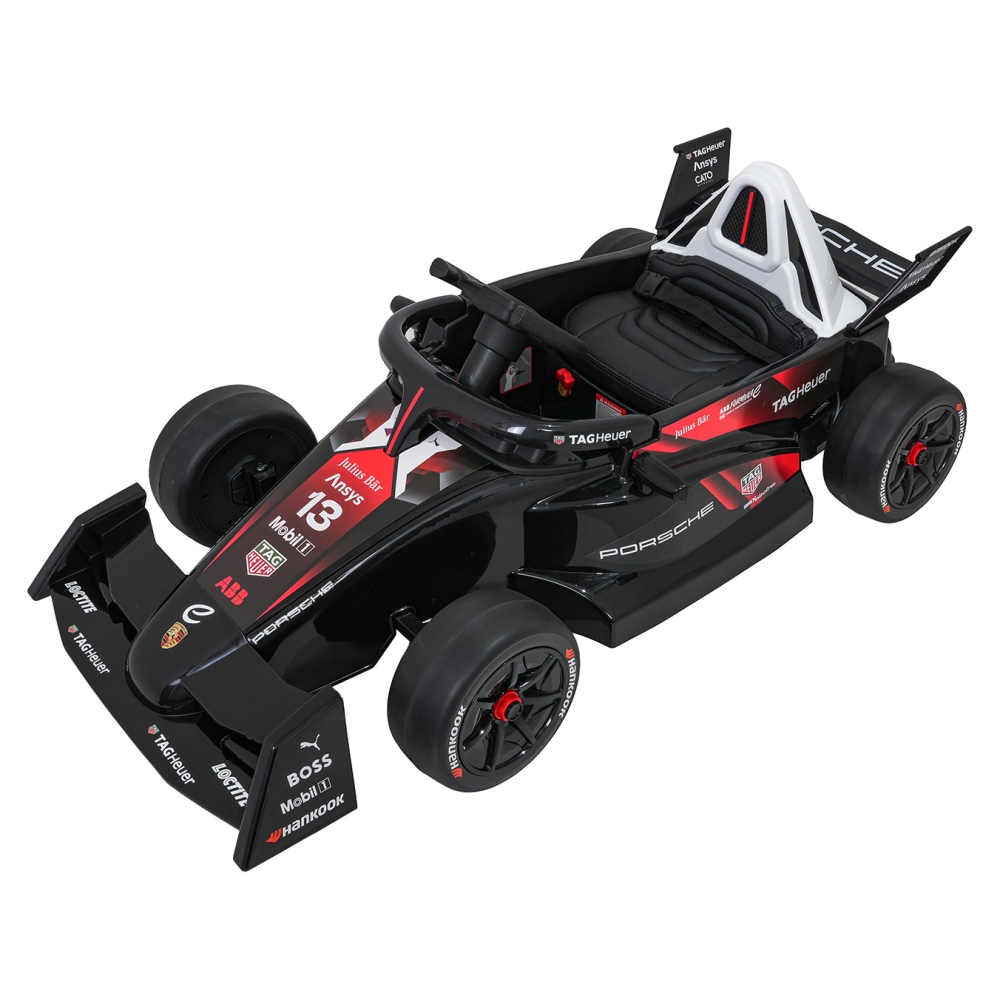 Elektromobilis Porsche Formula E, Red-Elektromobiliai vaikams, Mašinos-e-vaikas