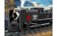 Zestaw Klocków Lokomotywa Retro 1546el.