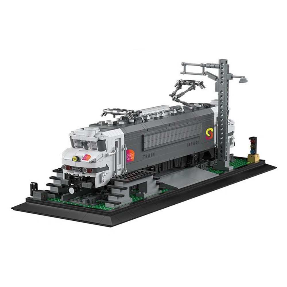 Konstruktorius Lokomotyvo rinkinys 2053 el.-Žaislai, Konstruktoriai, Lego, statybiniai blokai-e-vaikas