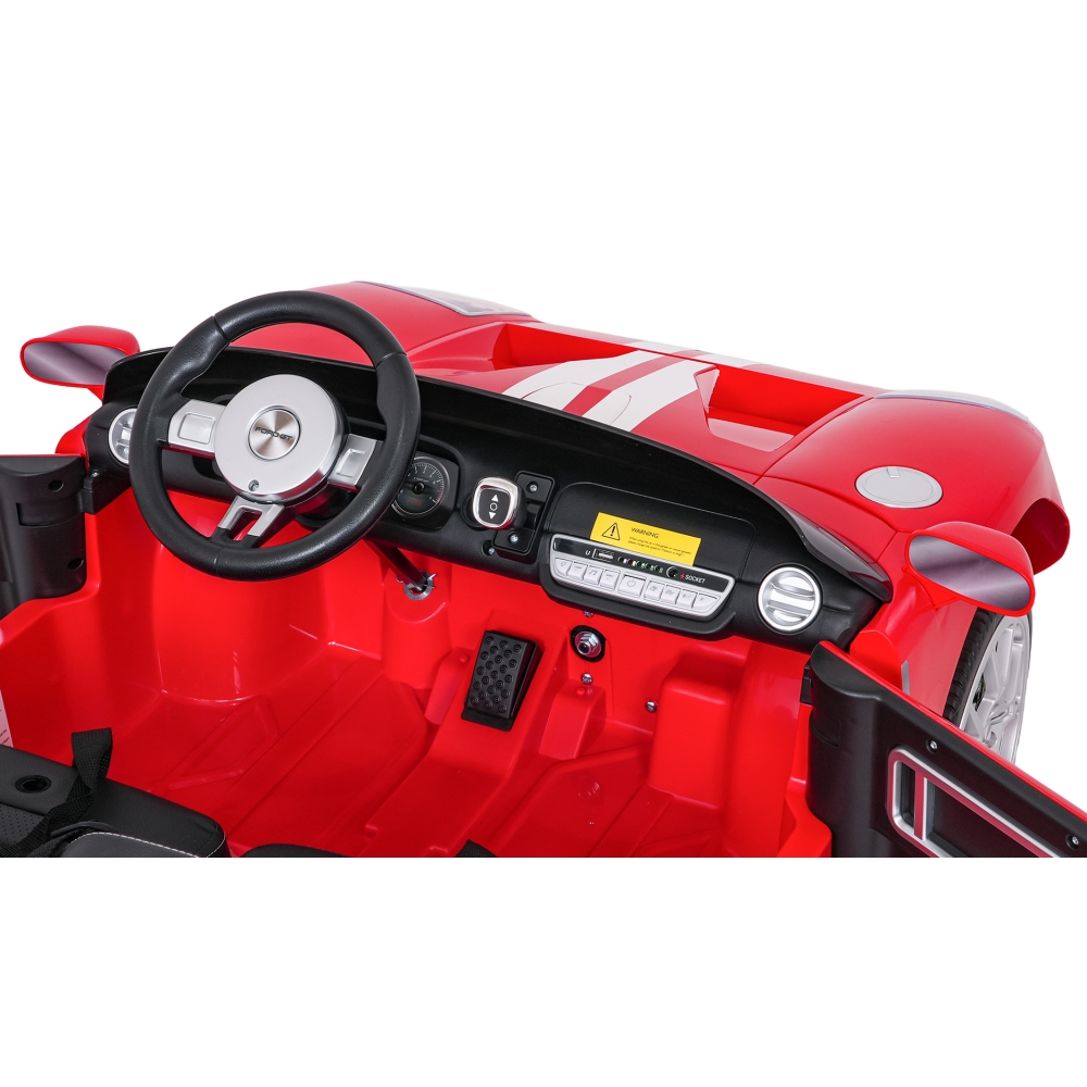 Elektromobilis Ford GT, Red-Elektromobiliai vaikams, Mašinos-e-vaikas