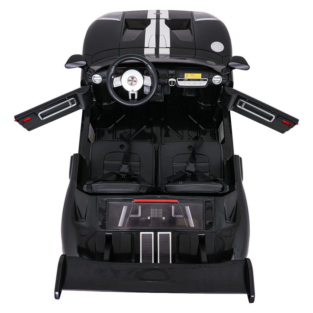 Elektromobilis Ford GT, Black-Elektromobiliai vaikams, Mašinos-e-vaikas
