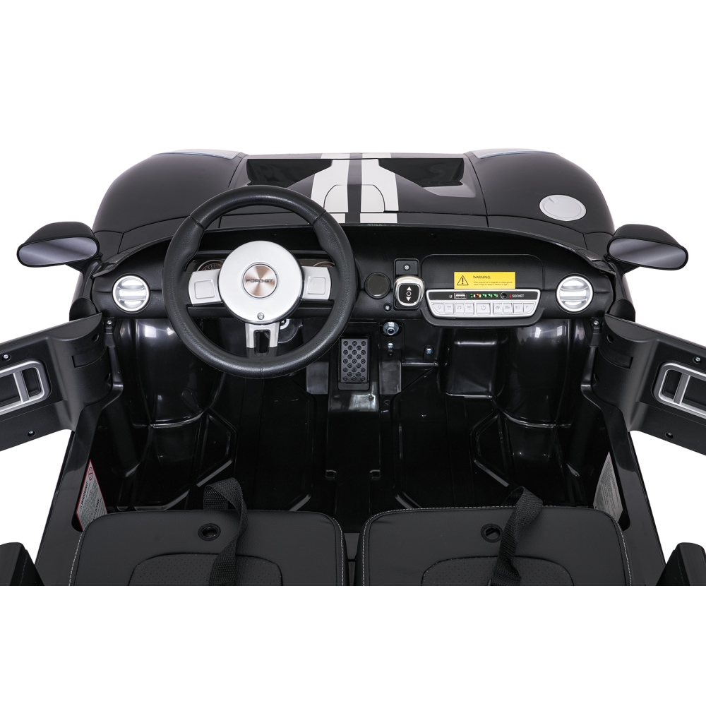 Elektromobilis Ford GT, Black-Elektromobiliai vaikams, Mašinos-e-vaikas