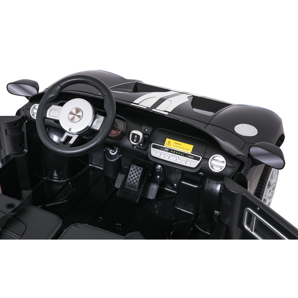 Elektromobilis Ford GT, Black-Elektromobiliai vaikams, Mašinos-e-vaikas
