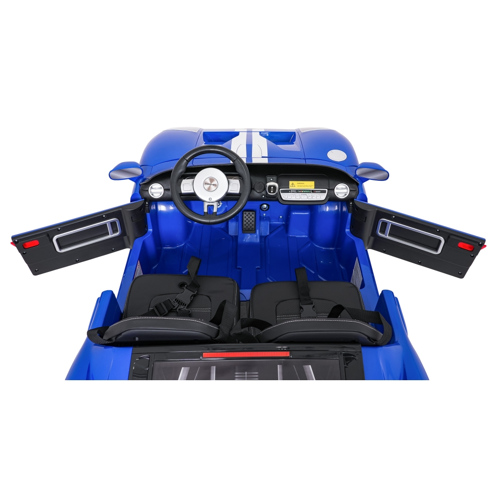 Elektromobilis Ford GT, Blue-Elektromobiliai vaikams, Mašinos-e-vaikas