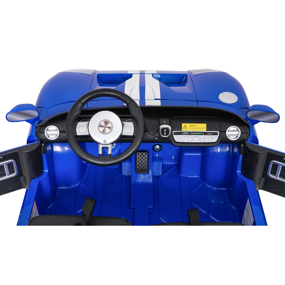 Elektromobilis Ford GT, Blue-Elektromobiliai vaikams, Mašinos-e-vaikas