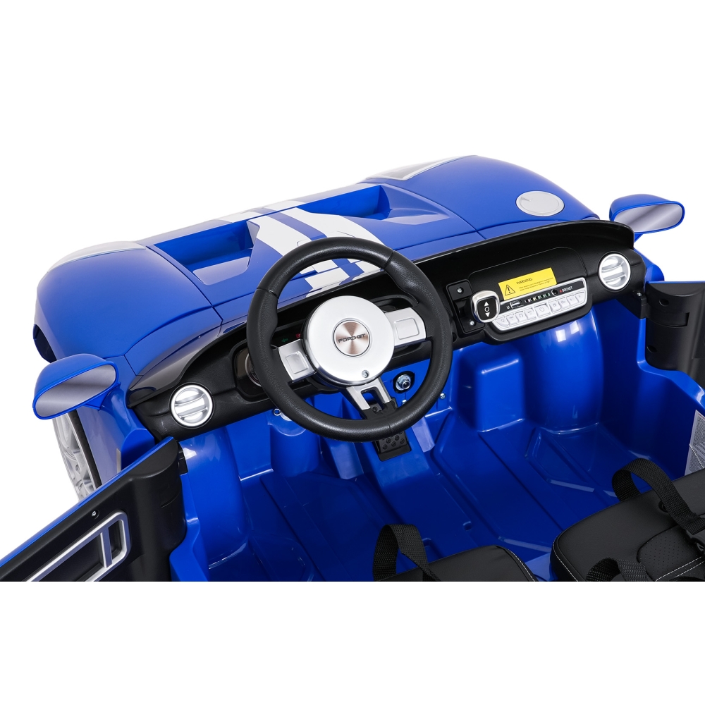 Elektromobilis Ford GT, Blue-Elektromobiliai vaikams, Mašinos-e-vaikas