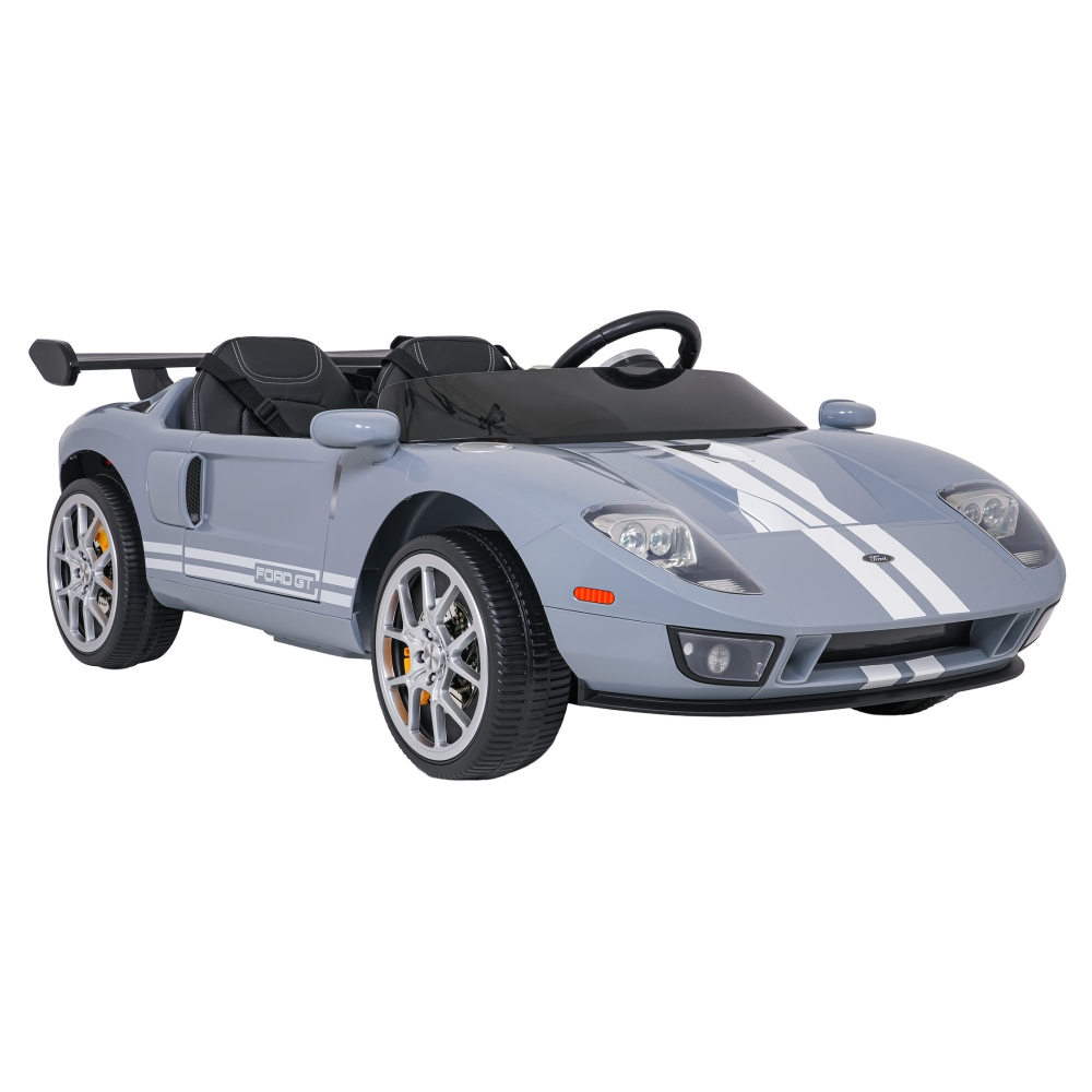 Elektromobilis Ford GT, Grey-Elektromobiliai vaikams, Mašinos-e-vaikas
