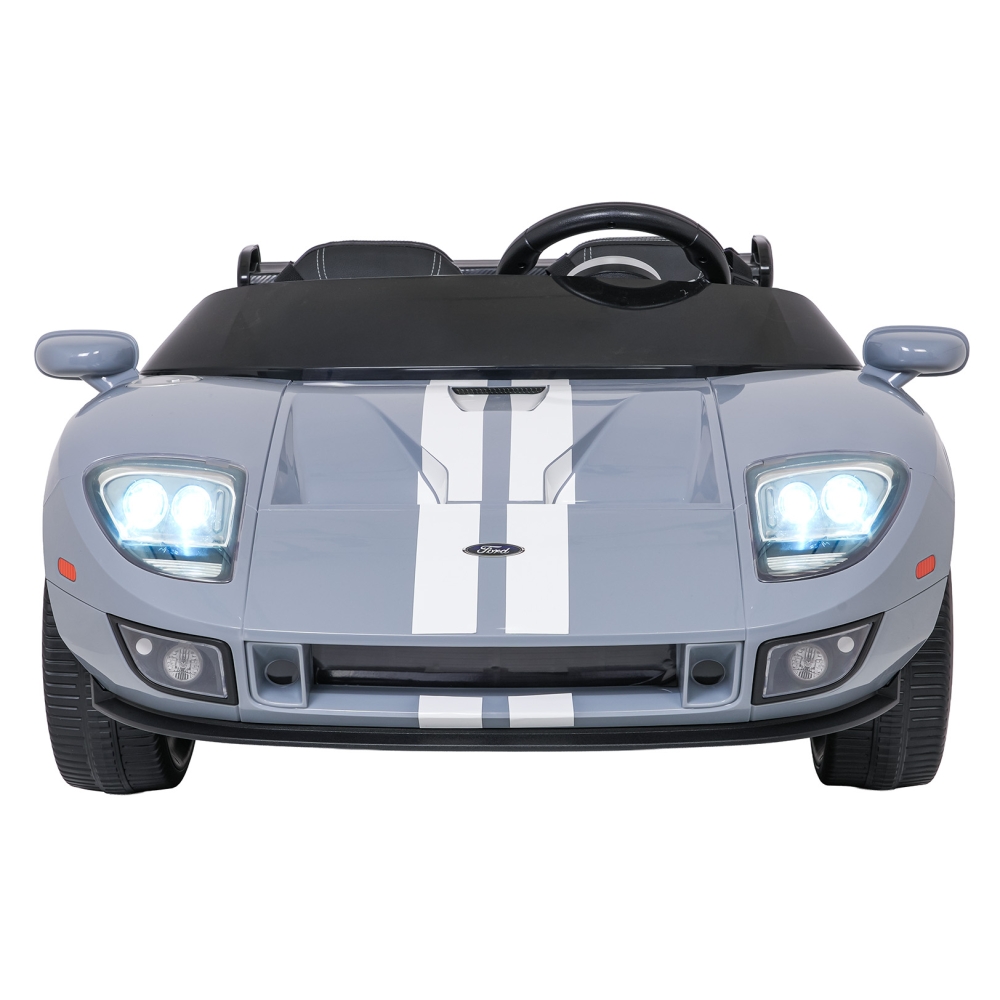 Elektromobilis Ford GT, Grey-Elektromobiliai vaikams, Mašinos-e-vaikas