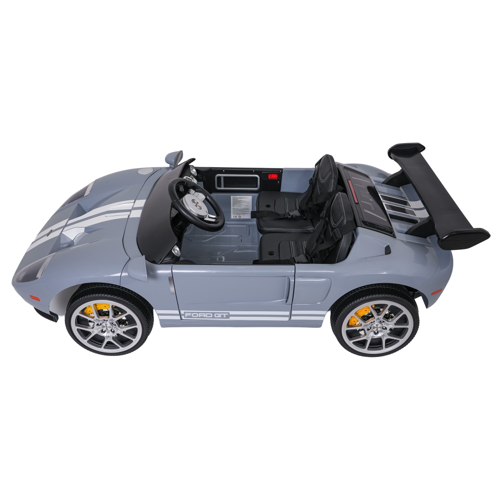 Elektromobilis Ford GT, Grey-Elektromobiliai vaikams, Mašinos-e-vaikas