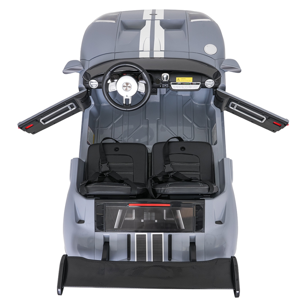 Elektromobilis Ford GT, Grey-Elektromobiliai vaikams, Mašinos-e-vaikas