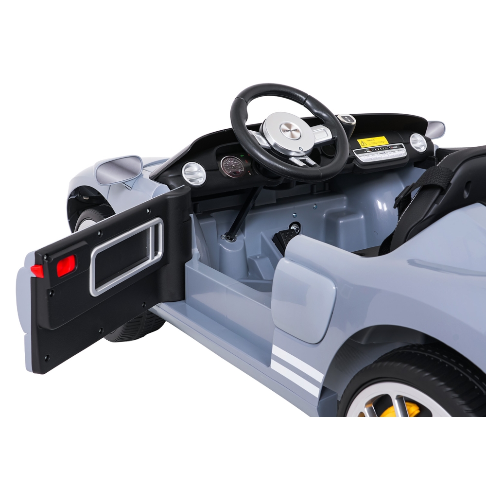 Elektromobilis Ford GT, Grey-Elektromobiliai vaikams, Mašinos-e-vaikas