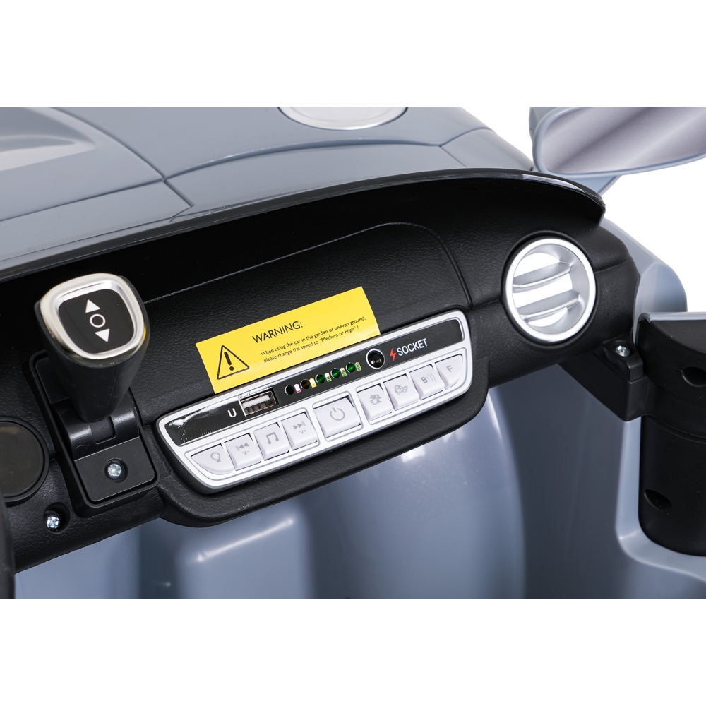 Elektromobilis Ford GT, Grey-Elektromobiliai vaikams, Mašinos-e-vaikas