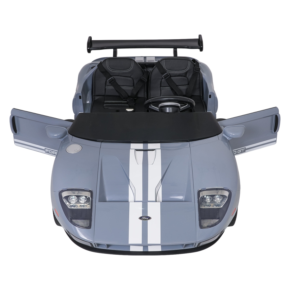 Elektromobilis Ford GT, Grey-Elektromobiliai vaikams, Mašinos-e-vaikas