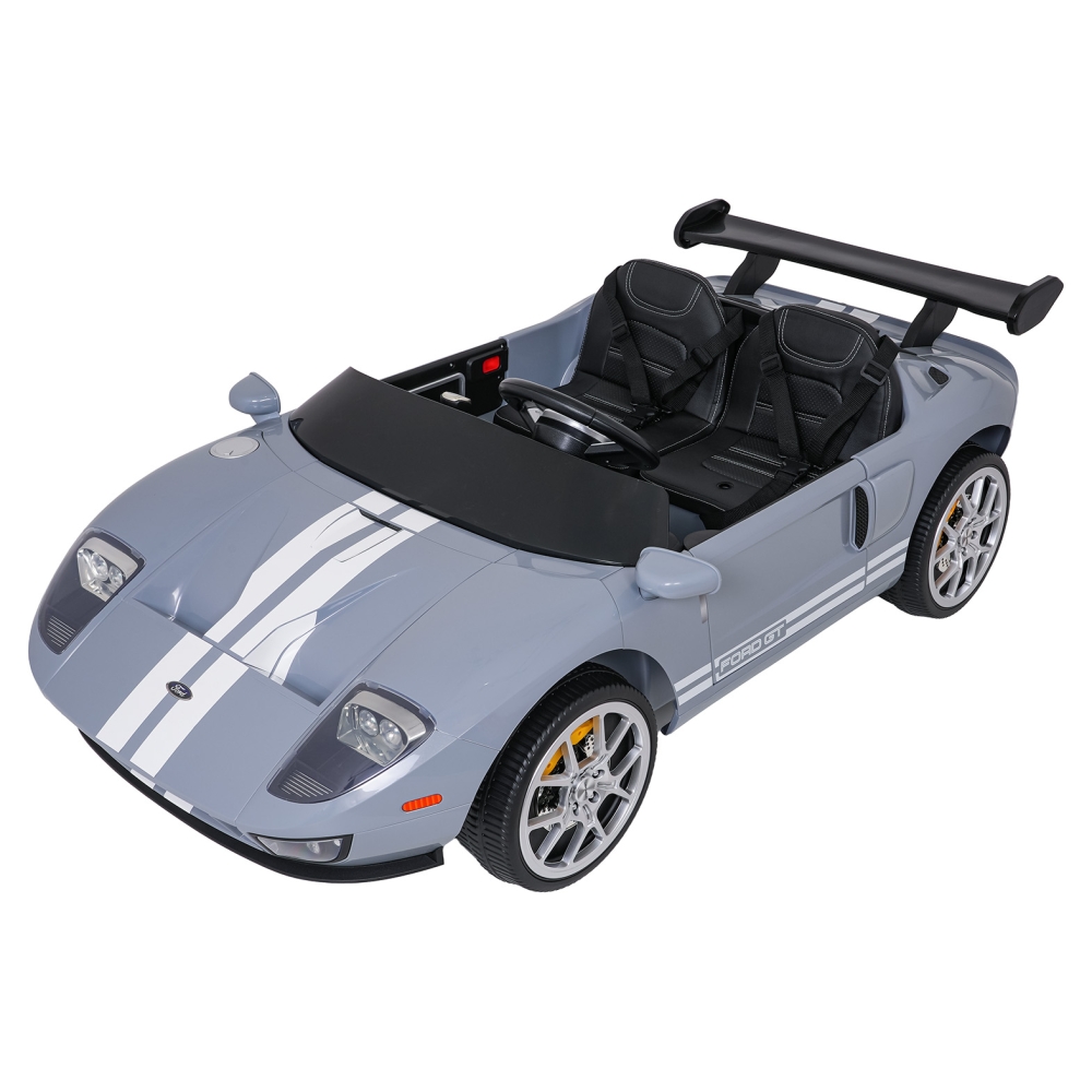 Elektromobilis Ford GT, Grey-Elektromobiliai vaikams, Mašinos-e-vaikas