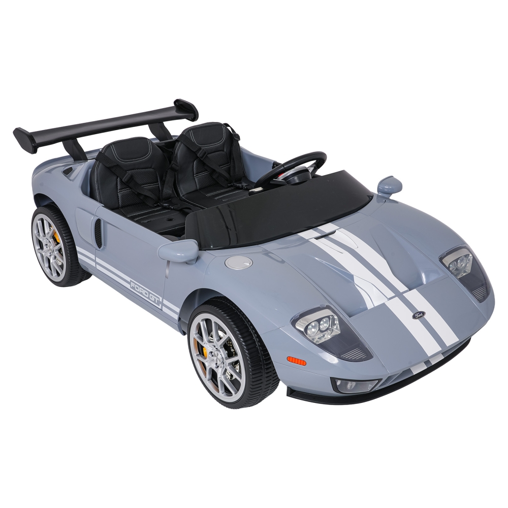 Elektromobilis Ford GT, Grey-Elektromobiliai vaikams, Mašinos-e-vaikas