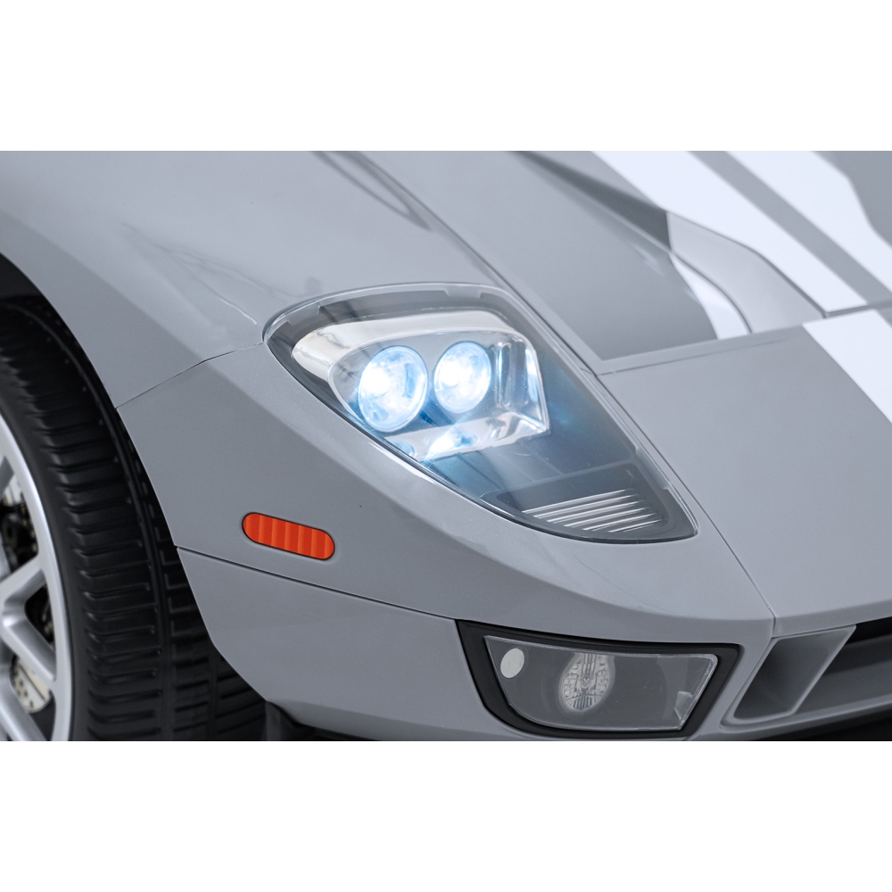 Elektromobilis Ford GT, Grey-Elektromobiliai vaikams, Mašinos-e-vaikas