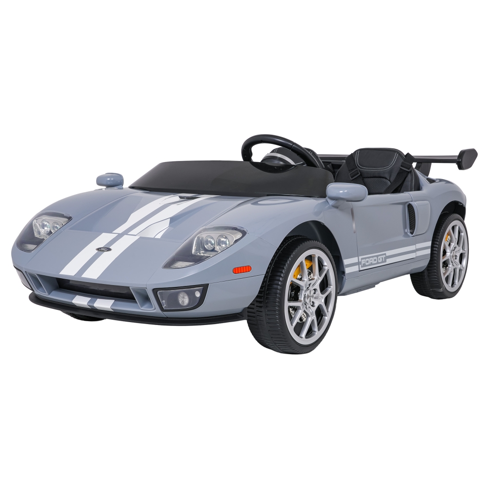Elektromobilis Ford GT, Grey-Elektromobiliai vaikams, Mašinos-e-vaikas