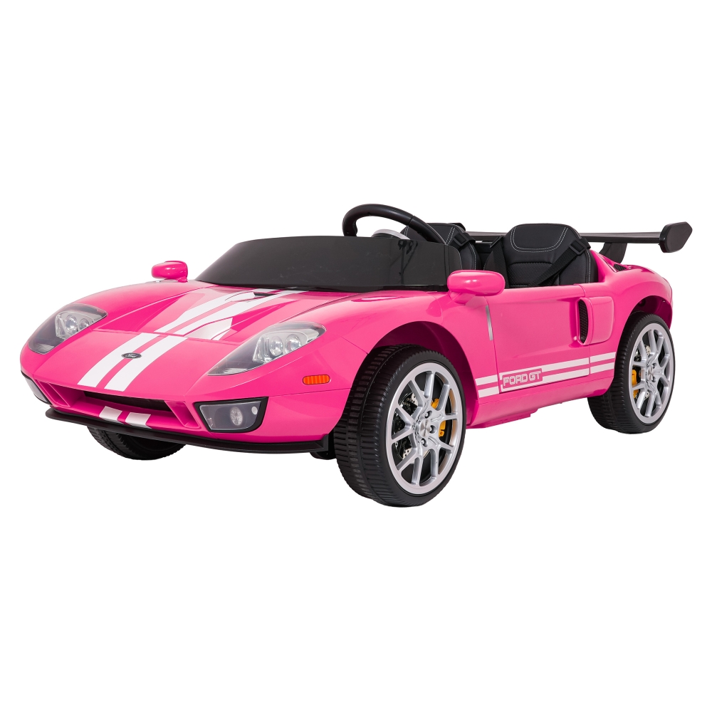 Elektromobilis Ford GT, Pink-Elektromobiliai vaikams, Mašinos-e-vaikas