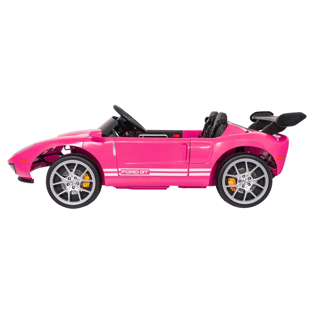 Elektromobilis Ford GT, Pink-Elektromobiliai vaikams, Mašinos-e-vaikas