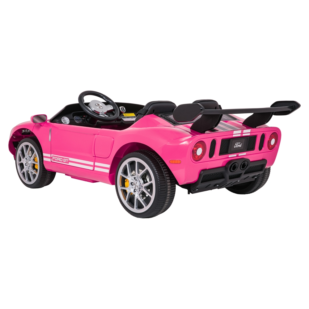 Elektromobilis Ford GT, Pink-Elektromobiliai vaikams, Mašinos-e-vaikas