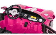 Elektromobilis Ford GT, Pink-Elektromobiliai vaikams, Mašinos-e-vaikas