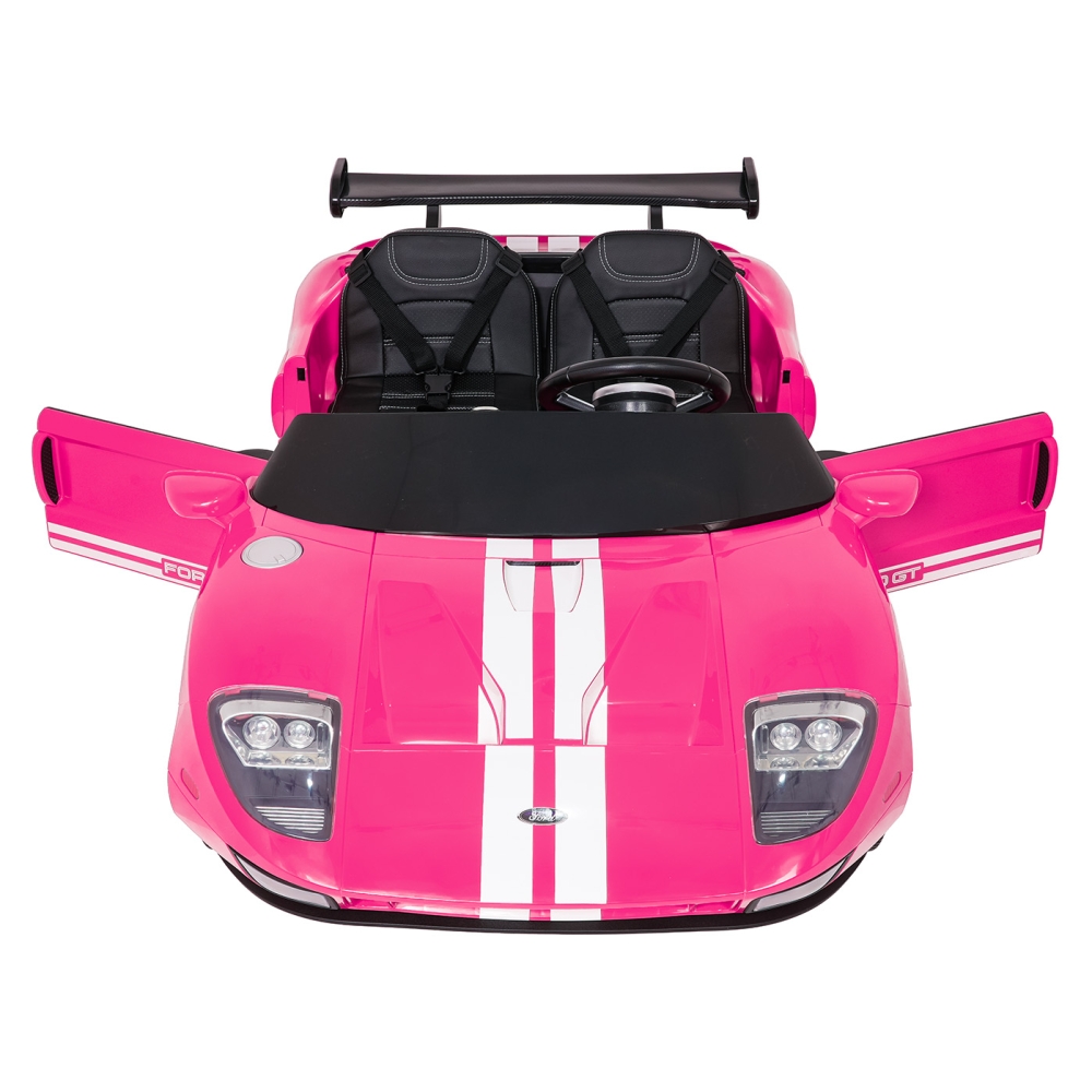 Elektromobilis Ford GT, Pink-Elektromobiliai vaikams, Mašinos-e-vaikas