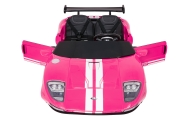 Elektromobilis Ford GT, Pink-Elektromobiliai vaikams, Mašinos-e-vaikas