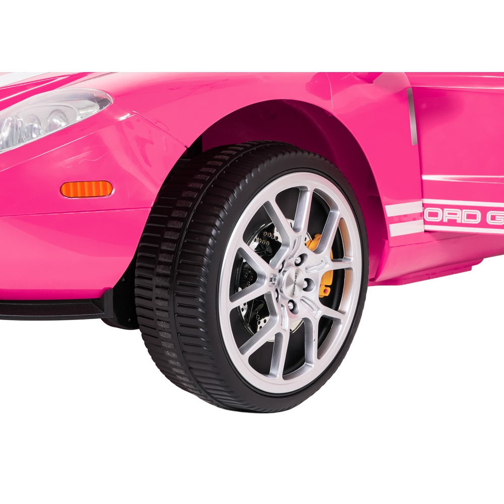 Elektromobilis Ford GT, Pink-Elektromobiliai vaikams, Mašinos-e-vaikas
