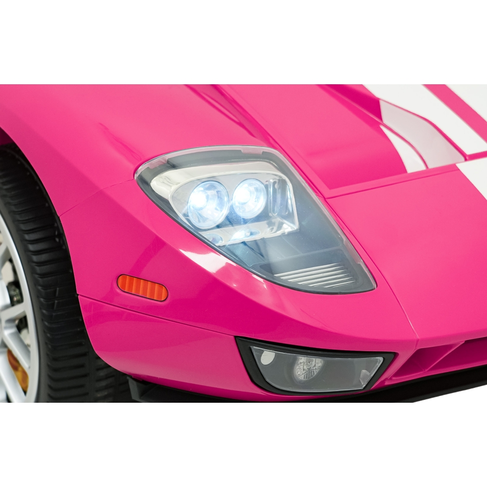 Elektromobilis Ford GT, Pink-Elektromobiliai vaikams, Mašinos-e-vaikas