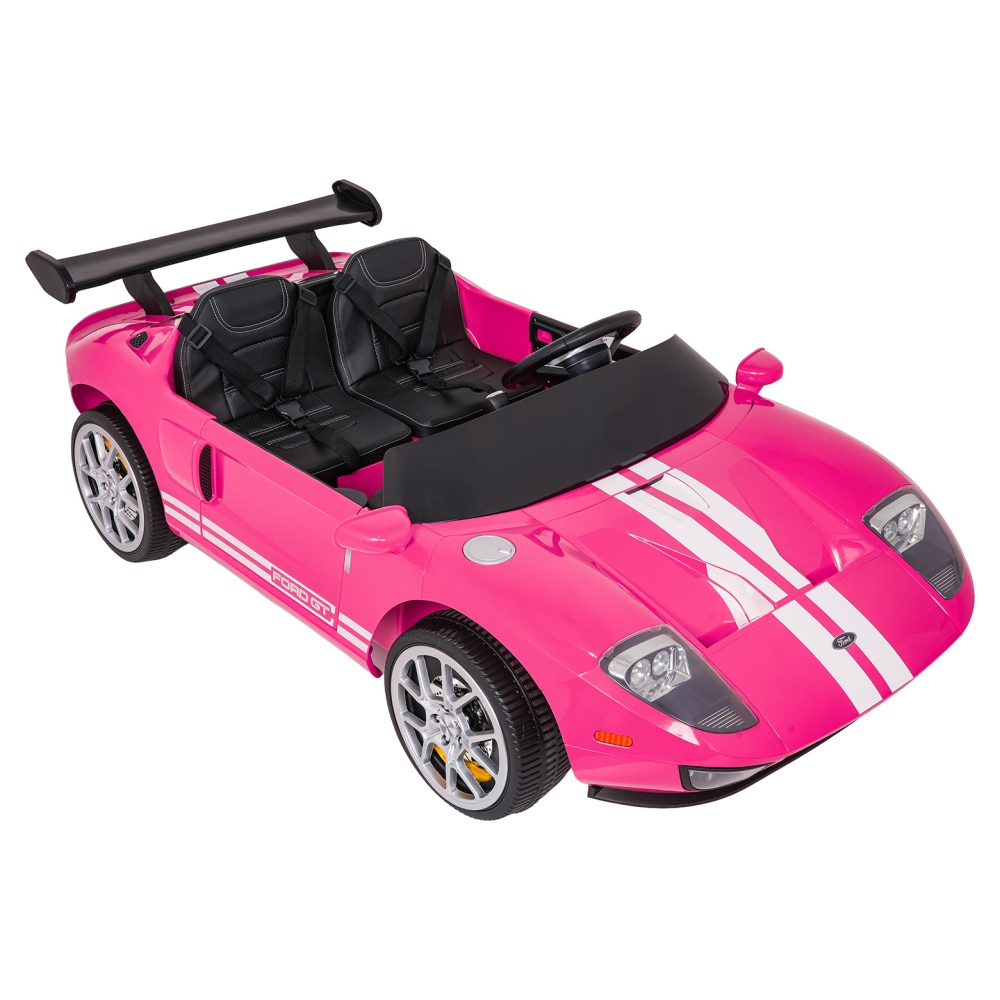Elektromobilis Ford GT, Pink-Elektromobiliai vaikams, Mašinos-e-vaikas