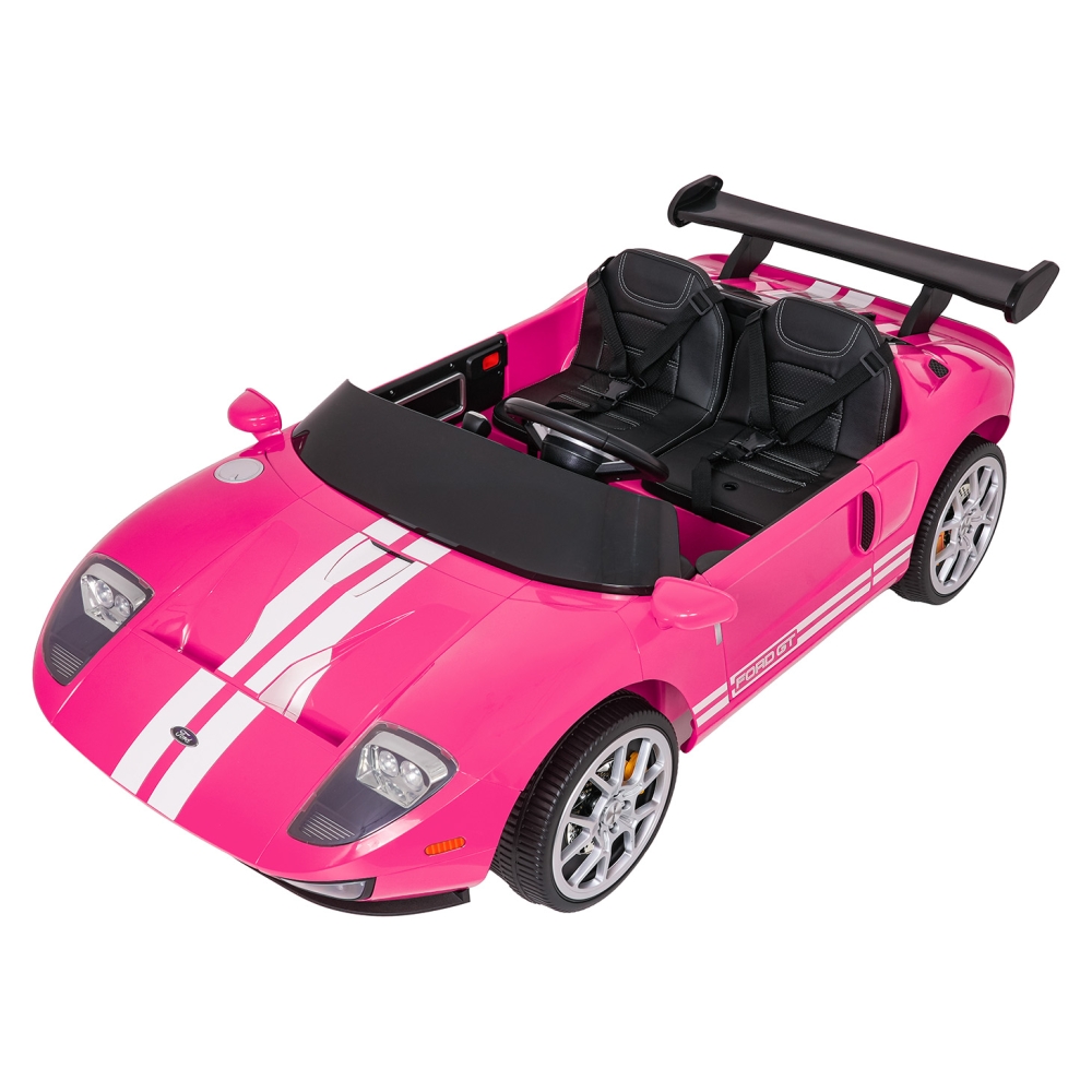 Elektromobilis Ford GT, Pink-Elektromobiliai vaikams, Mašinos-e-vaikas