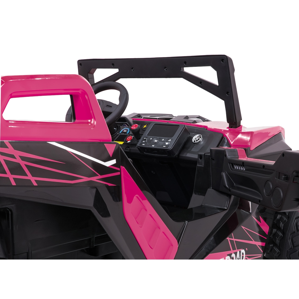 Elektrinis Buggy RTR Monster Speed 4x4, Pink-Elektromobiliai vaikams, Keturračiai ir bagiai-e-vaikas