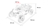 Pojazd Buggy RTR Monster Speed 4x4 Różowy