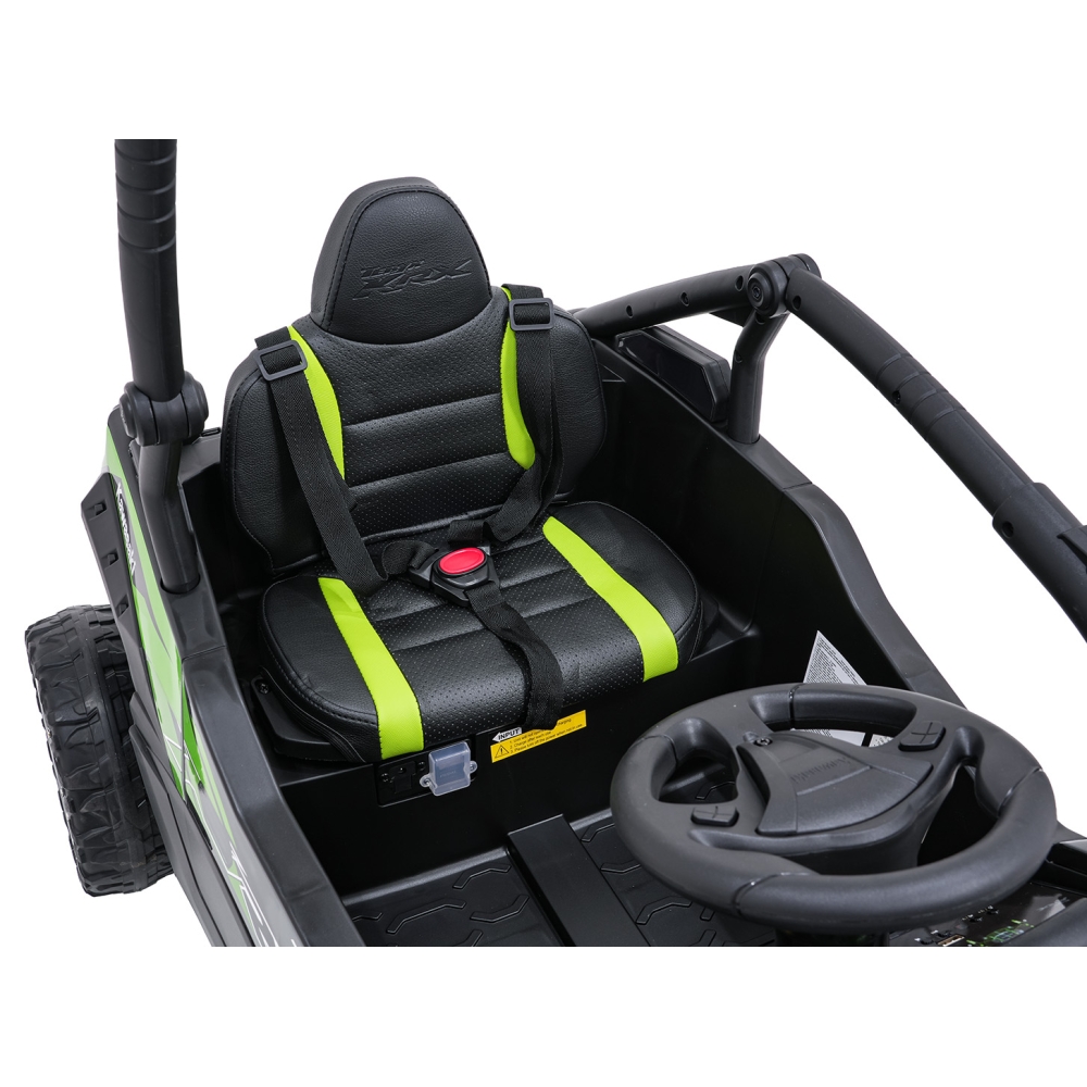 Elektrinis Buggy Kawasaki TERYX KRX1000, Black-Elektromobiliai vaikams, Keturračiai ir bagiai-e-vaikas