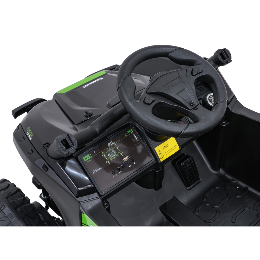 Elektrinis Buggy Kawasaki TERYX KRX1000, Black-Elektromobiliai vaikams, Keturračiai ir bagiai-e-vaikas