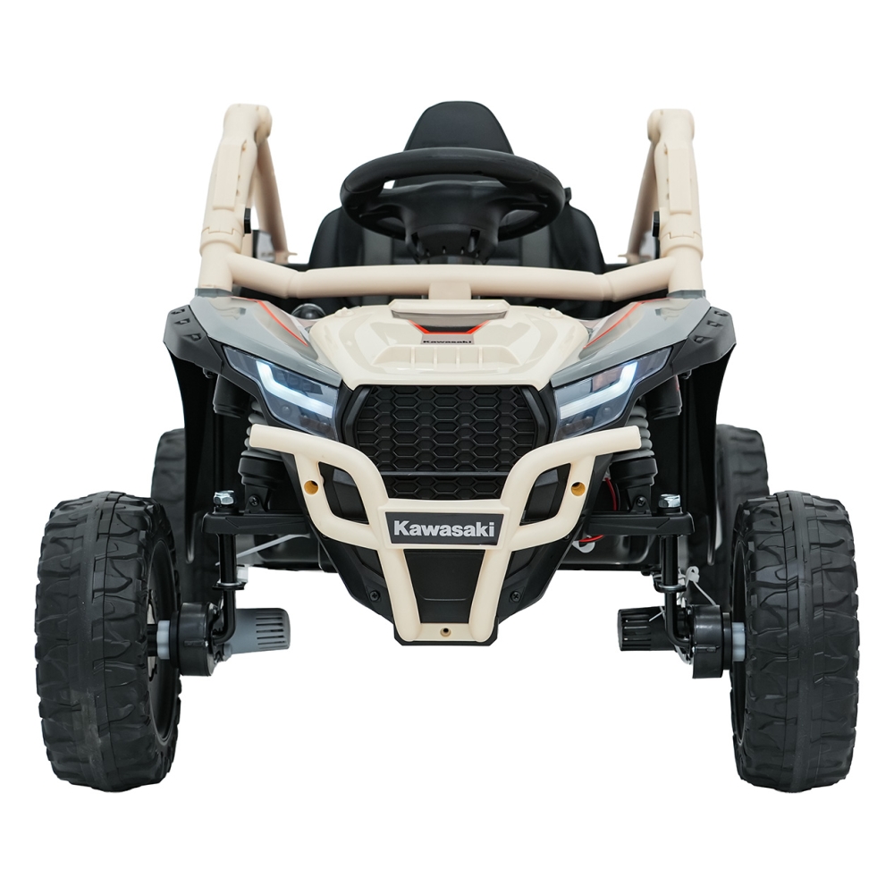 Elektrinis Buggy Kawasaki TERYX KRX1000, Khaki-Elektromobiliai vaikams, Keturračiai ir bagiai-e-vaikas
