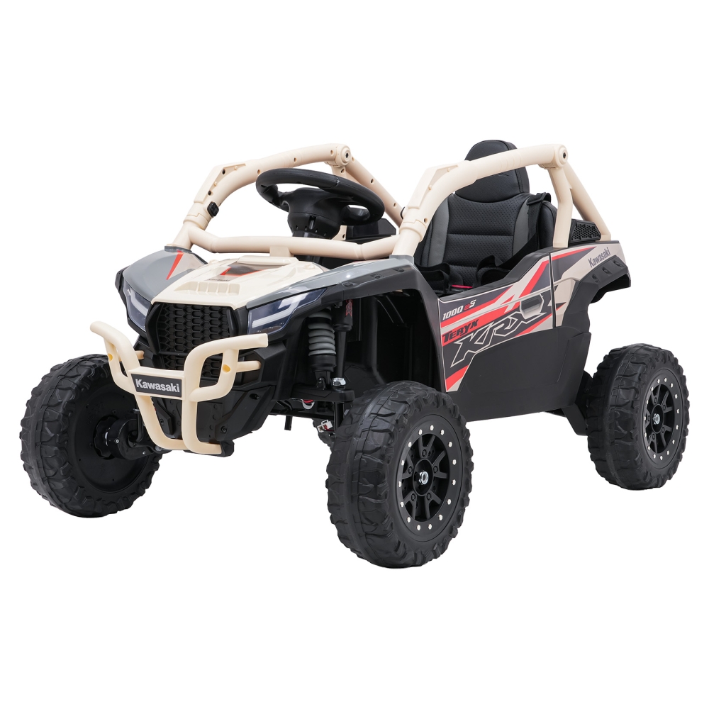 Elektrinis Buggy Kawasaki TERYX KRX1000, Khaki-Elektromobiliai vaikams, Keturračiai ir bagiai-e-vaikas