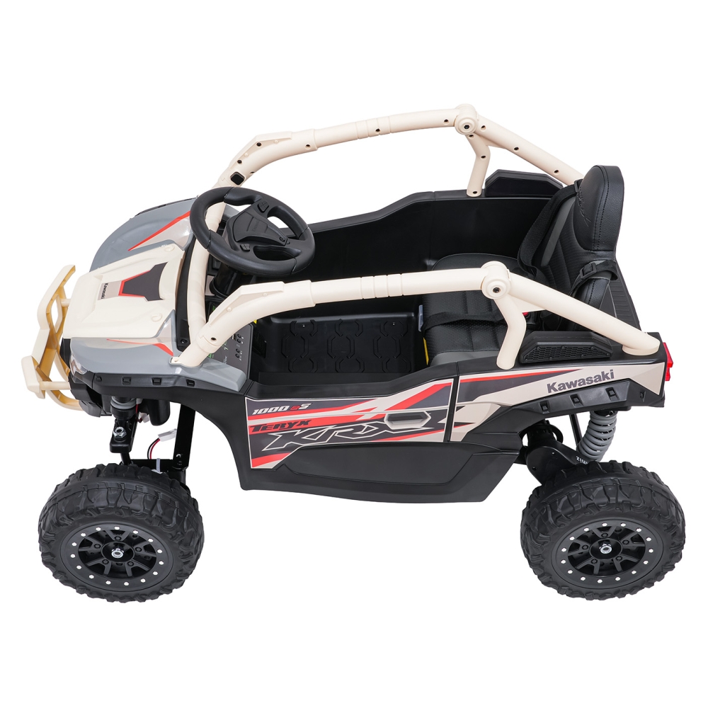 Elektrinis Buggy Kawasaki TERYX KRX1000, Khaki-Elektromobiliai vaikams, Keturračiai ir bagiai-e-vaikas