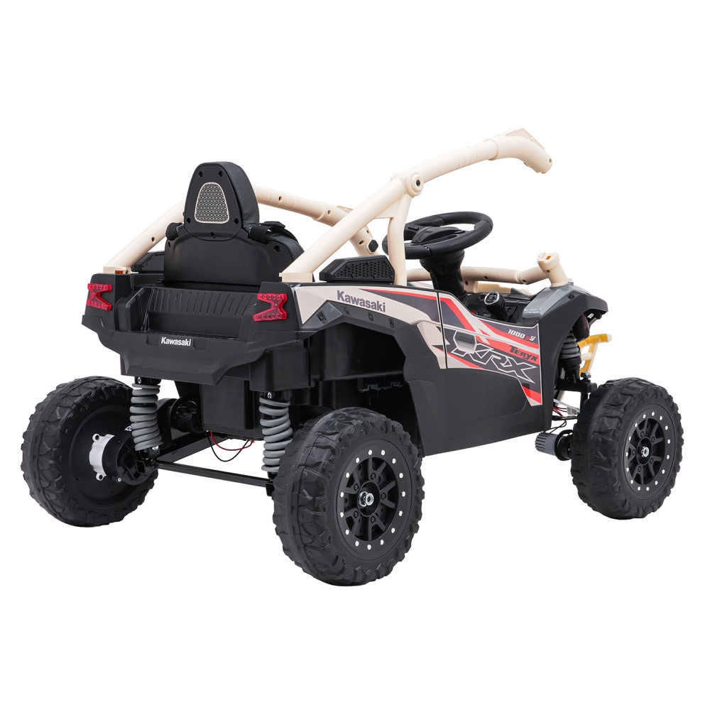 Elektrinis Buggy Kawasaki TERYX KRX1000, Khaki-Elektromobiliai vaikams, Keturračiai ir bagiai-e-vaikas