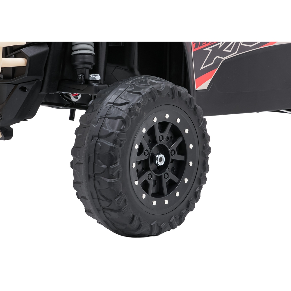 Elektrinis Buggy Kawasaki TERYX KRX1000, Khaki-Elektromobiliai vaikams, Keturračiai ir bagiai-e-vaikas