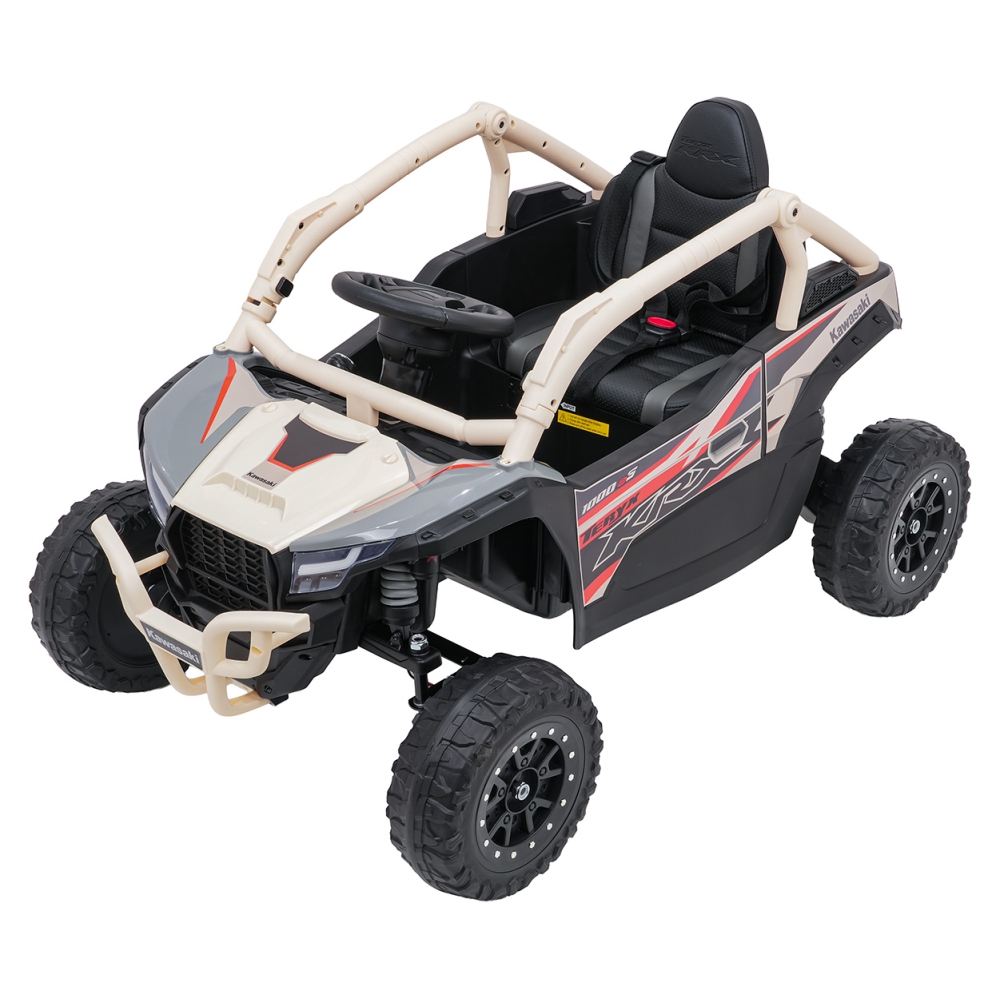 Elektrinis Buggy Kawasaki TERYX KRX1000, Khaki-Elektromobiliai vaikams, Keturračiai ir bagiai-e-vaikas